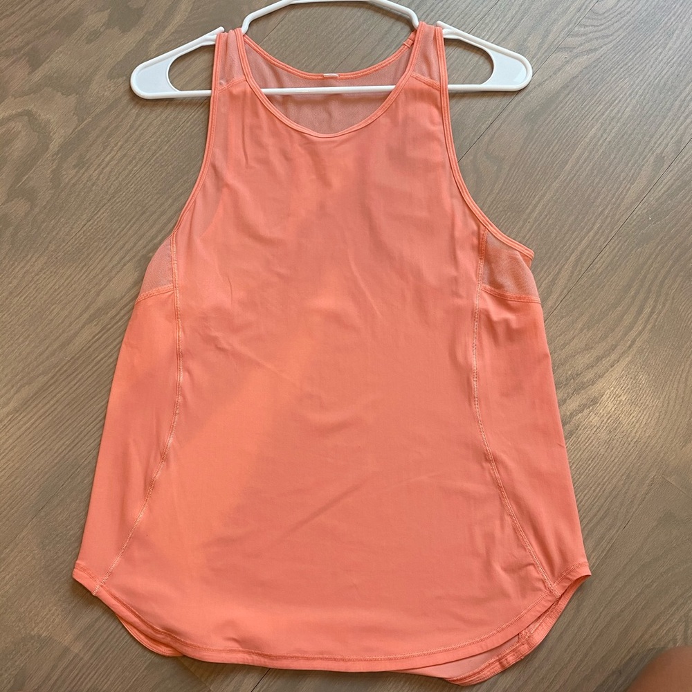 ORANGE/PINK LULULEMON TANK TOP